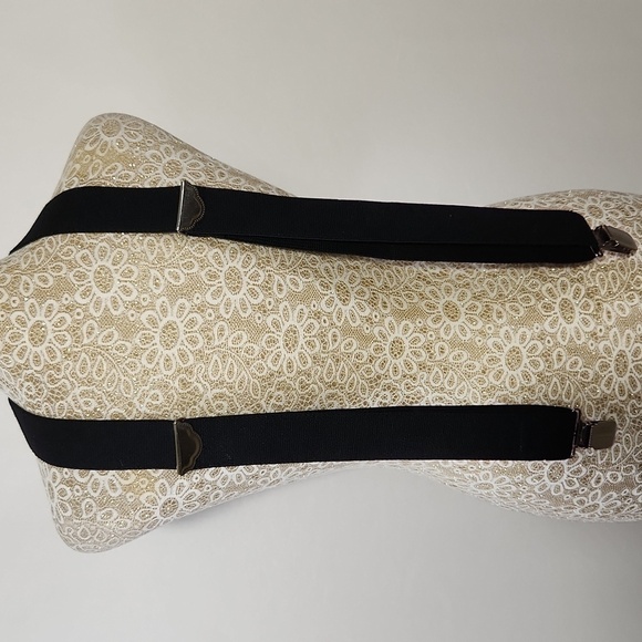 Dickies Suspenders 1 1/2 inch Solid Straight Clip Adjustable X One SZ Black Work - Picture 3 of 12